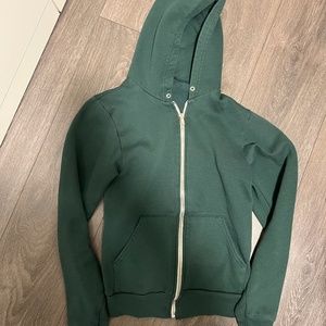 American Apparel Zip-up Sweater